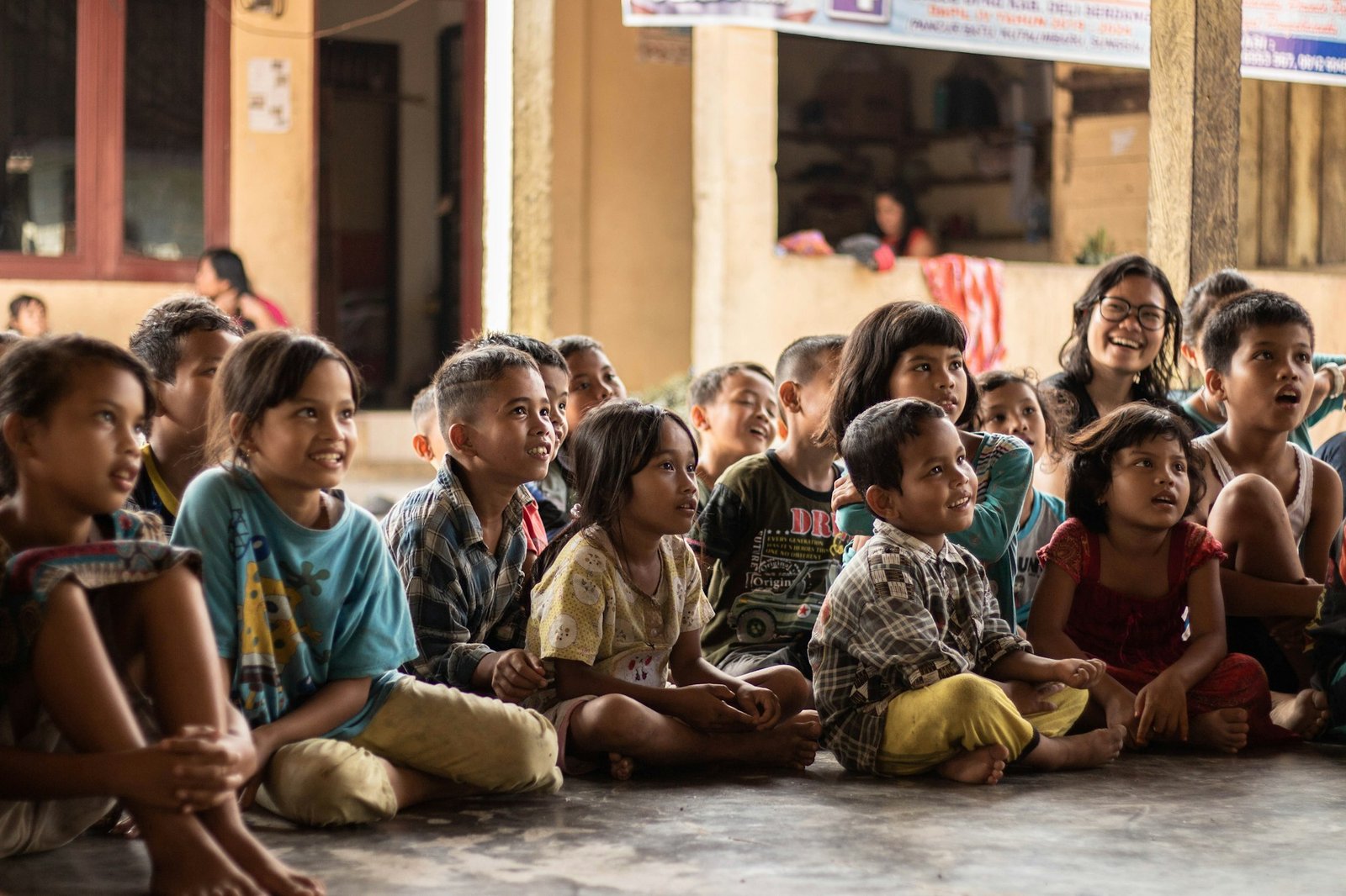 Children learning on laptops in a digital lab